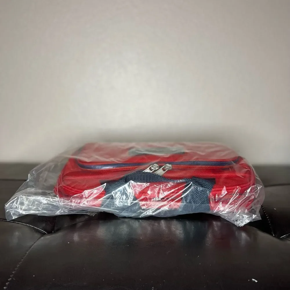 Tommy Hilfiger Delux Travel Organizer Red Blue Computer Case For Organiz… - Picture 8 of 8